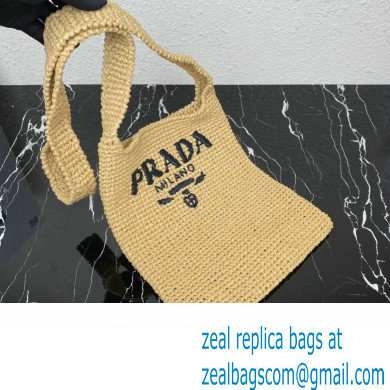 PRADA Crochet bag BEIGE 1BC184 2023 - Click Image to Close