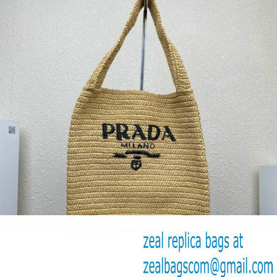 PRADA Crochet tote bag BEIGE 1BC182 2023 - Click Image to Close