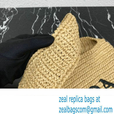 PRADA Crochet tote bag BEIGE 1BC182 2023