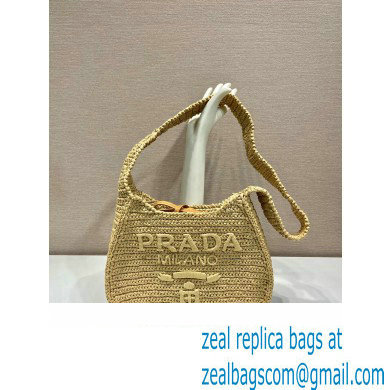 PRADA Crochet tote bag BEIGE 1BC186 2023 - Click Image to Close