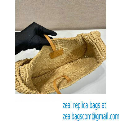 PRADA Crochet tote bag BEIGE 1BC186 2023
