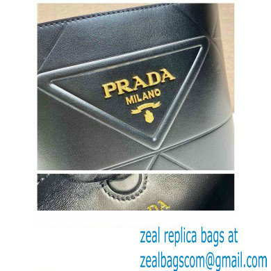 Prada Bucket shoulder bag 1BA380 Black