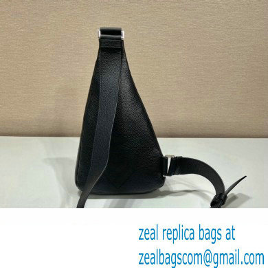 Prada Cross leather bag 2VZ098 Black 2023 - Click Image to Close
