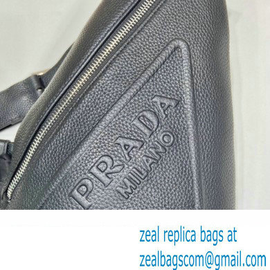 Prada Cross leather bag 2VZ098 Black 2023 - Click Image to Close