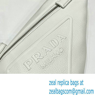 Prada Cross leather bag 2VZ098 White 2023 - Click Image to Close