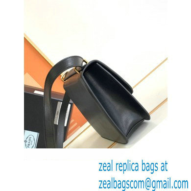 Prada Embleme leather bag 1BD340 BLACK 2023 - Click Image to Close