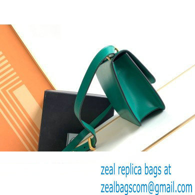 Prada Embleme leather bag 1BD340 GREEN 2023