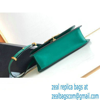 Prada Embleme leather bag 1BD340 GREEN 2023