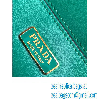 Prada Embleme leather bag 1BD340 GREEN 2023