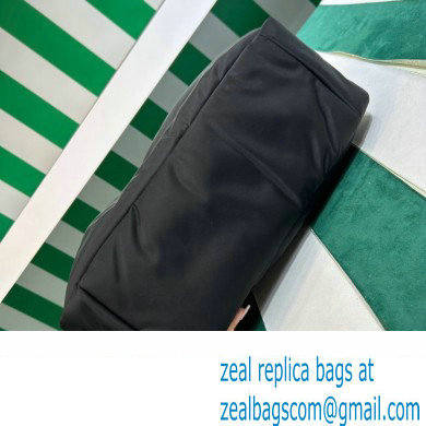 Prada Large padded Re-Nylon tote bag 1BG449 Black 2023 - Click Image to Close
