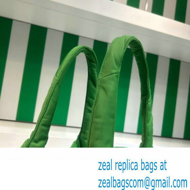 Prada Large padded Re-Nylon tote bag 1BG449 Green 2023