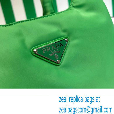 Prada Large padded Re-Nylon tote bag 1BG449 Green 2023