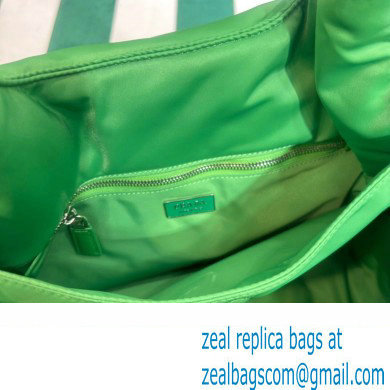 Prada Large padded Re-Nylon tote bag 1BG449 Green 2023 - Click Image to Close