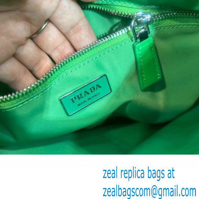 Prada Large padded Re-Nylon tote bag 1BG449 Green 2023