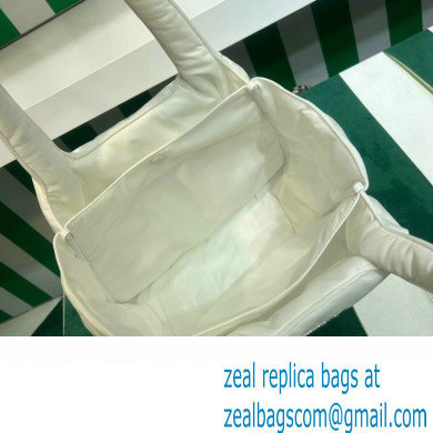 Prada Large padded Re-Nylon tote bag 1BG449 White 2023 - Click Image to Close