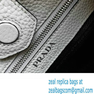 Prada Leather hobo bag 1BC073 Pale Blue 2023 - Click Image to Close