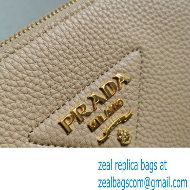 Prada Leather shoulder bag 1BH194 Beige 2023 - Click Image to Close