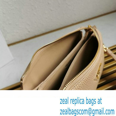 Prada Leather shoulder bag 1BH194 Beige 2023 - Click Image to Close