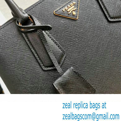 Prada Medium Galleria Saffiano leather bag 1ba232 Black 2023