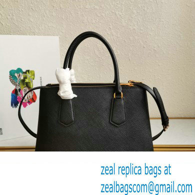 Prada Medium Galleria Saffiano leather bag 1ba232 Black 2023