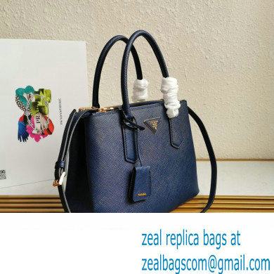 Prada Medium Galleria Saffiano leather bag 1ba232 Blue 2023 - Click Image to Close