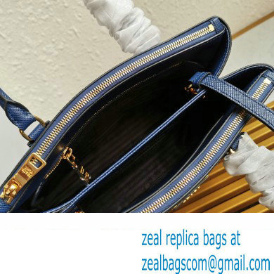 Prada Medium Galleria Saffiano leather bag 1ba232 Blue 2023 - Click Image to Close