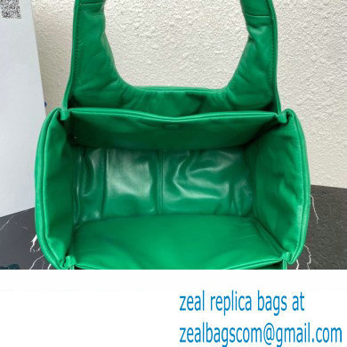 Prada Medium padded Soft nappa leather bag 1BG413 Green 2023