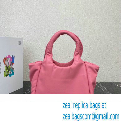Prada Medium padded Soft nappa leather bag 1BG413 Pink 2023 - Click Image to Close