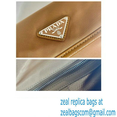 Prada Nylon and Saffiano Leather Shoulder Bag 2VD034 beige 2020 - Click Image to Close