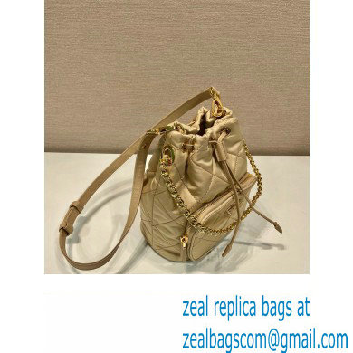 Prada Re-Edition 1995 Chaine Re-Nylon shoulder bag 1BH038 Beige 2023