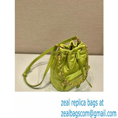 Prada Re-Edition 1995 Chaine Re-Nylon shoulder bag 1BH038 Green 2023