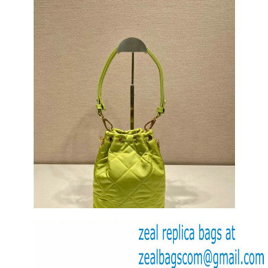 Prada Re-Edition 1995 Chaine Re-Nylon shoulder bag 1BH038 Green 2023