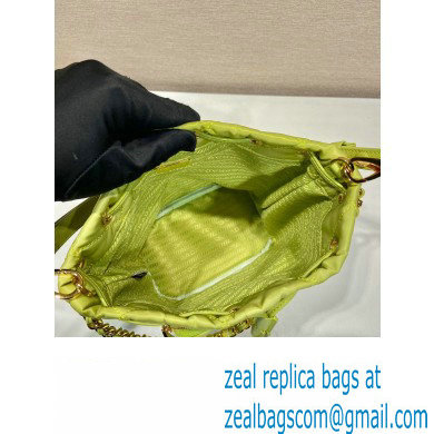 Prada Re-Edition 1995 Chaine Re-Nylon shoulder bag 1BH038 Green 2023 - Click Image to Close