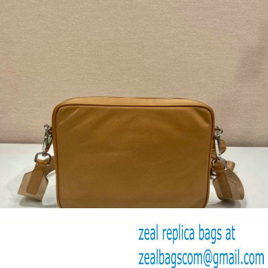 Prada Re-Nylon and Saffiano leather shoulder bag 2VH133 beige 2023