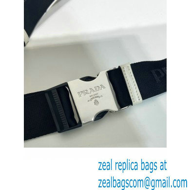 Prada Saffiano leather belt bag 2VH156 white 2023