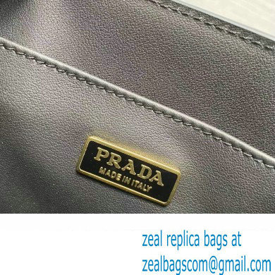 Prada Saffiano leather handbag 1BA358 Black 2023