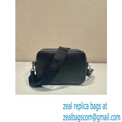 Prada Saffiano leather shoulder bag 2VH170 Black