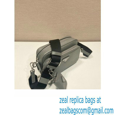 Prada Saffiano leather shoulder bag 2VH170 Gray