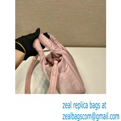 Prada Small padded Re-Nylon tote bag 1BA359 Pink 2023 - Click Image to Close