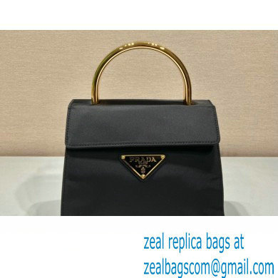 Prada Vintage Nylon tote bag 1BH608 Black 2023 - Click Image to Close