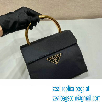 Prada Vintage Nylon tote bag 1BH608 Black 2023 - Click Image to Close