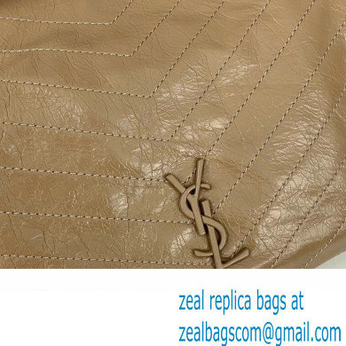 Saint Laurent Niki Shopping Bag in Vintage Leather 577999 Beige