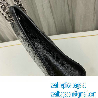 Saint Laurent Niki Shopping Bag in Vintage Leather 577999 Black
