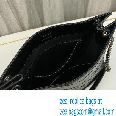 Saint Laurent Niki Shopping Bag in Vintage Leather 577999 Black - Click Image to Close