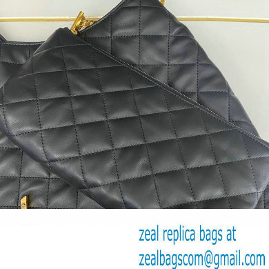 Saint Laurent icare maxi shopping bag in quilted lambskin 698651 Black - Click Image to Close