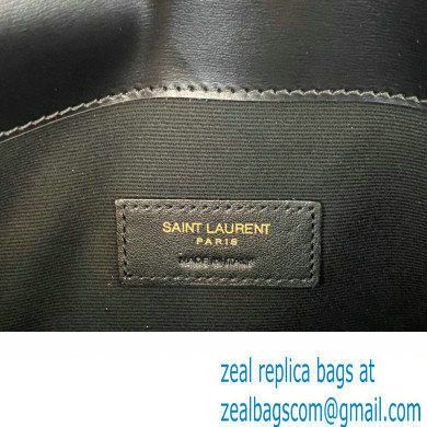 Saint Laurent uptown pouch in Smooth leather 565739 Black