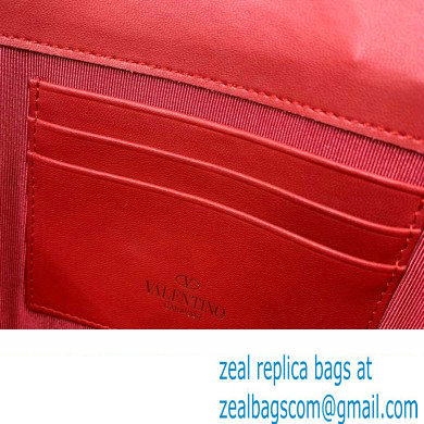 Valentino Loco Pouch Bag in Toile Iconographe 310 Beige/Red 2023