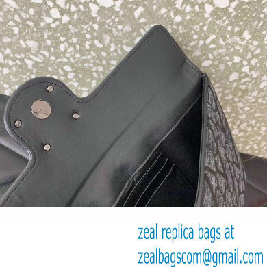 Valentino Loco Pouch Bag in Toile Iconographe 310 Gray/Black 2023