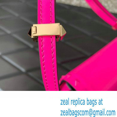 Valentino Rockstud23 Shoulder Bag In Smooth Calfskin 0240 Fuchsia 2023 - Click Image to Close