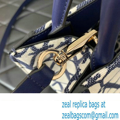 Valentino Small Vlogo Signature Toile Iconographe Handbag 0360 Blue 2023 - Click Image to Close